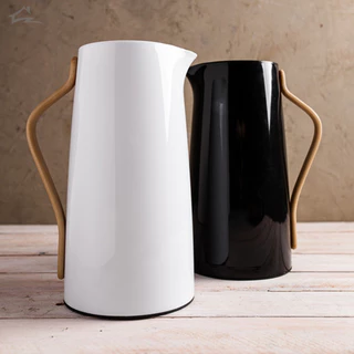 Garrafa Térmica Chaleira Plástico com Cabo Wolff Curve 1L Café Chá