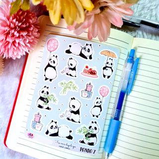 TOYANDONA 1Pc Panda Adesivos Folha Decalques De Parede Adesivos De Desenhos  Animados Animais Adesivos Pvc Decalque De Parede Verde Desenhos Animados  Adesivo Panda Desenhos Animados : : Beleza