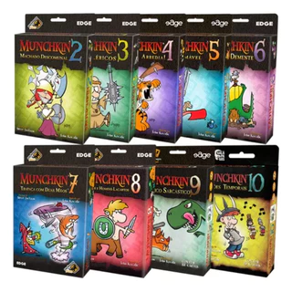Munchkin expansões 2 a 10 - jogo de cartas galápagos jogos