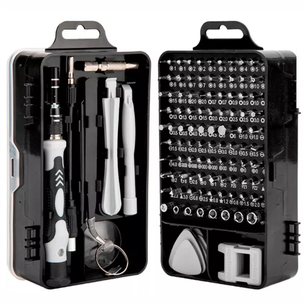 Kit Jogo de Chaves Precisão 115 Peças - PROFISSIONAL