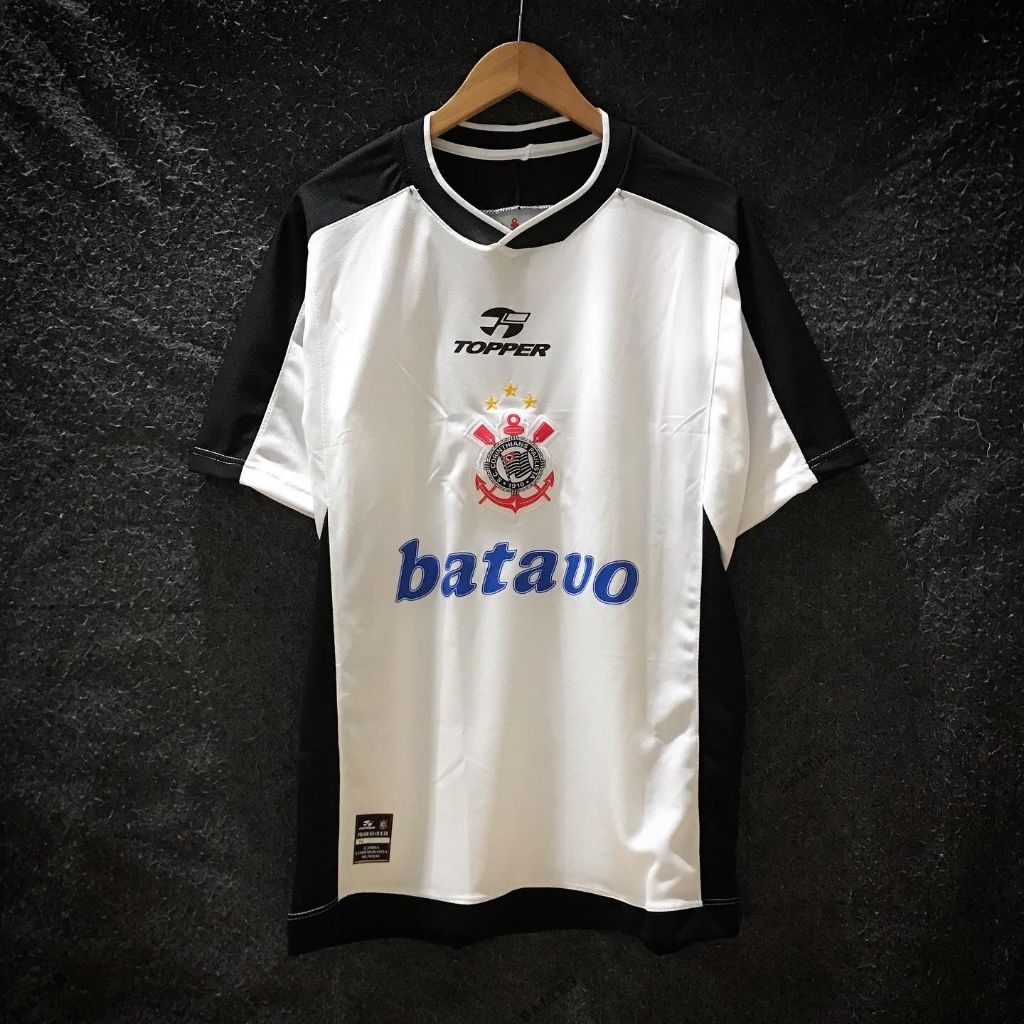 Camisa Corinthians Retro Mundial 2000 Batavo - Masculino - Olden Sports