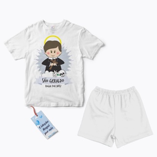 Conjunto Infantil Camiseta e Shorts - São Geraldo