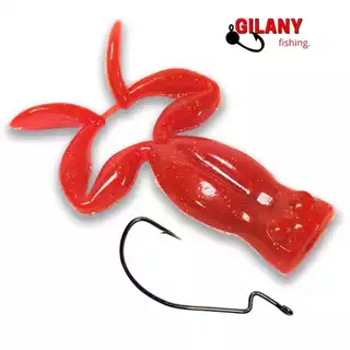 Kit 10 Frog Popper Com Anzol Offset Isca Sapinho Rã Traíra Tucunaré Black Bass Isca Soft Pesca Esportiva