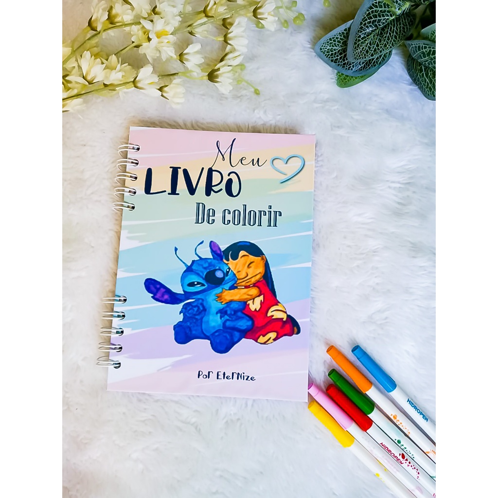 Luluca Criativa - Livro de colorir infantil para meninas