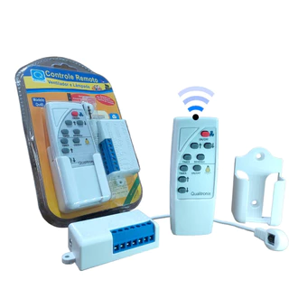 Controle Remoto Completo Universal Ventilador Teto+luz