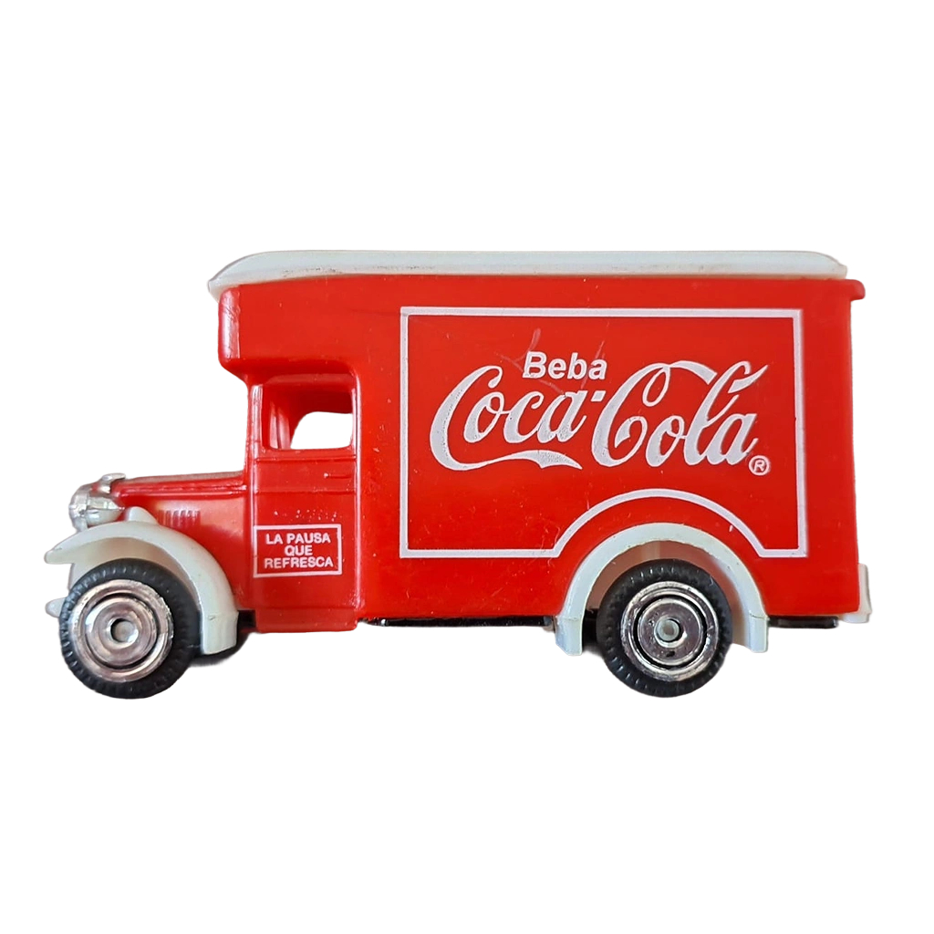 Brinquedo Carrinho Miniatura caminhão coca cola colecionável antigo