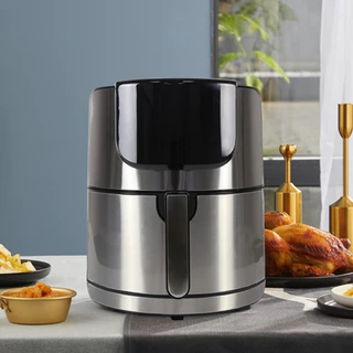 Fritadeira elétrica sem óleo Air Fryer digital 5L Grand Family 1400w 110V