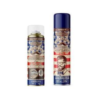 Kit Limpa Ar Condicionado America + Silicone Aerossol Perfumado para Automóveis Carro Caminhão Centralsul Promoção