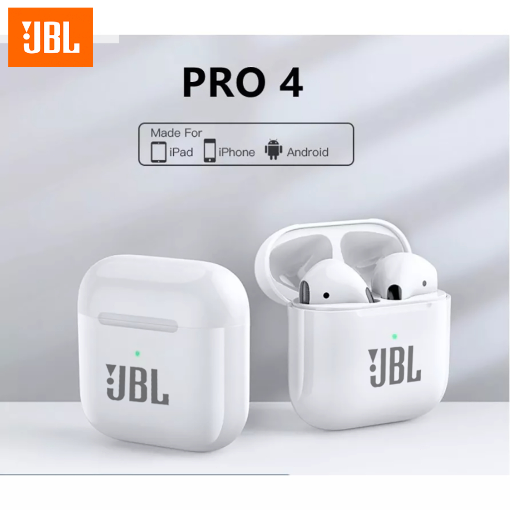 JBL Pro 4 Tws Fone De Ouvido Sem Fio Bluetooth 5.1Mini Fones Esportivos Para Android / Ios iphone