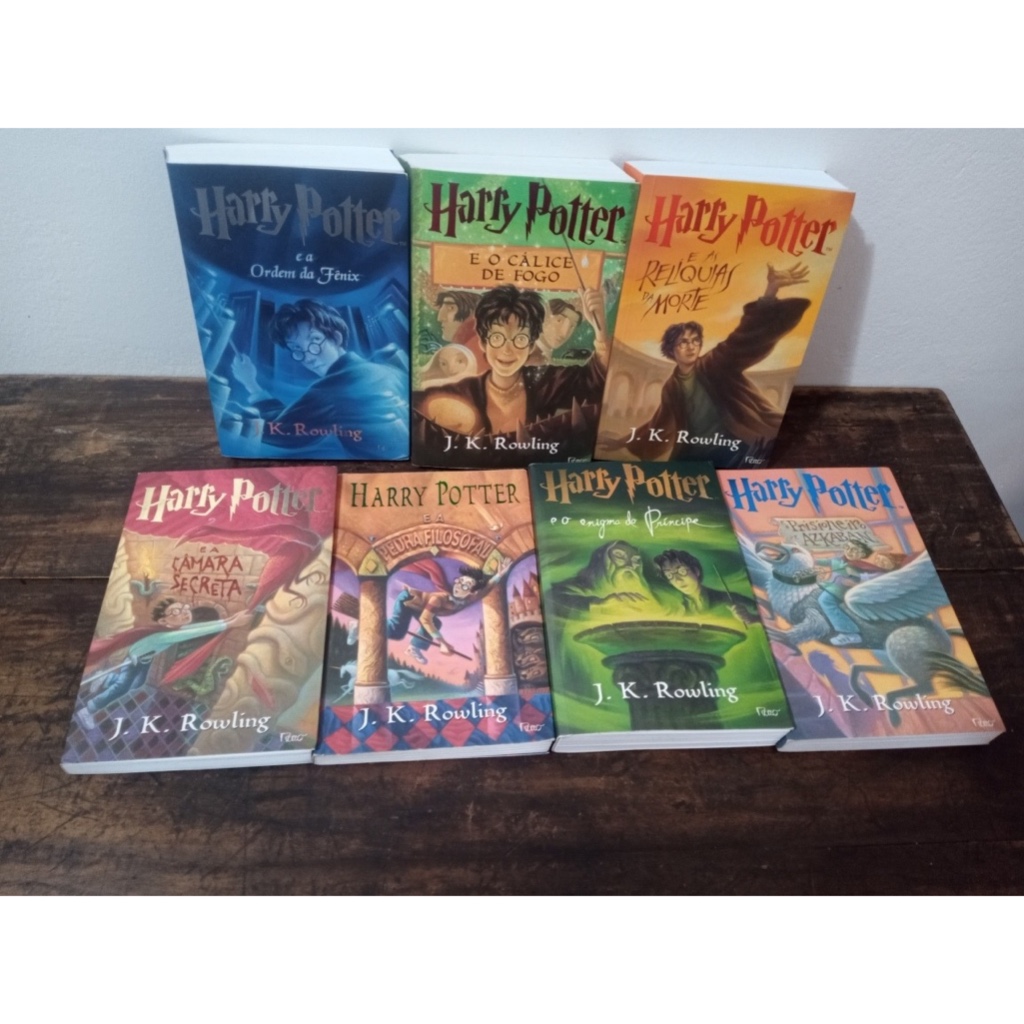 Livro Coleção - Harry Potter - J. K. Rowling / E A Pedra Filosofal / E O Prisioneiro De Azkaban / E A Câmera Secreta / E A Ordem Da Fênix / Outros