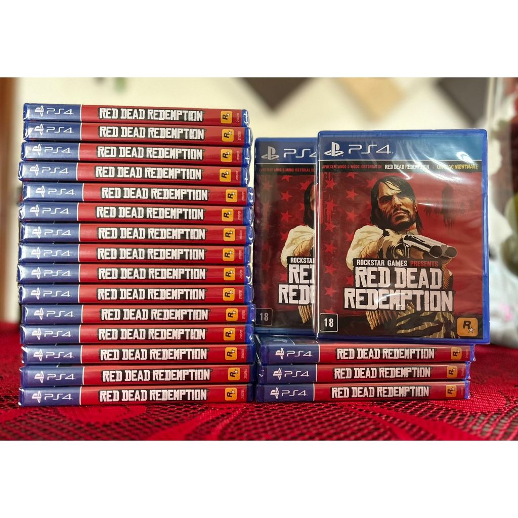 Red Dead Redemption Ps4 Lacrado | Shopee Brasil