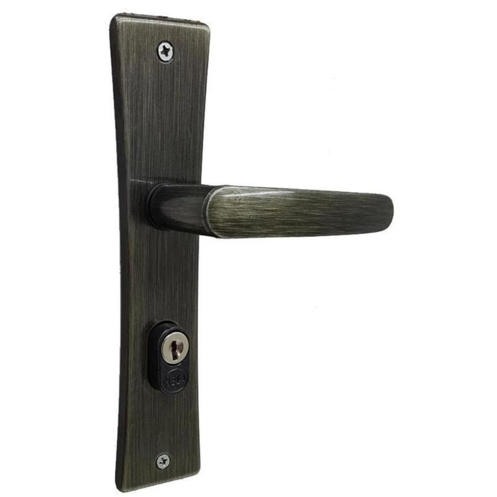 Fechadura Para Porta Quênia 2009/04 Oxidada Hela Ext, Int ou WC