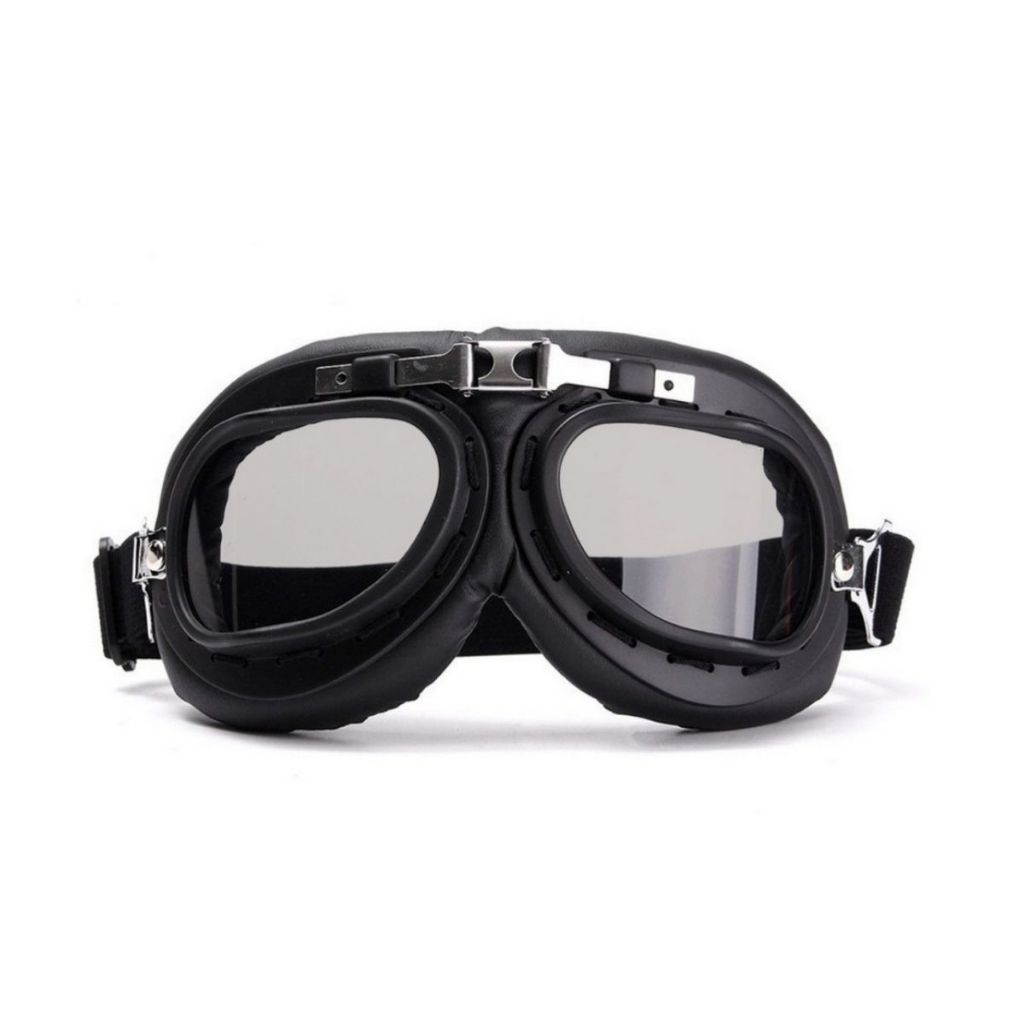 Óculos Capacete Aberto Retrô Vintage Antigo Harley Aviador