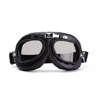 Óculos Capacete Aberto Retrô Vintage Antigo Harley Aviador