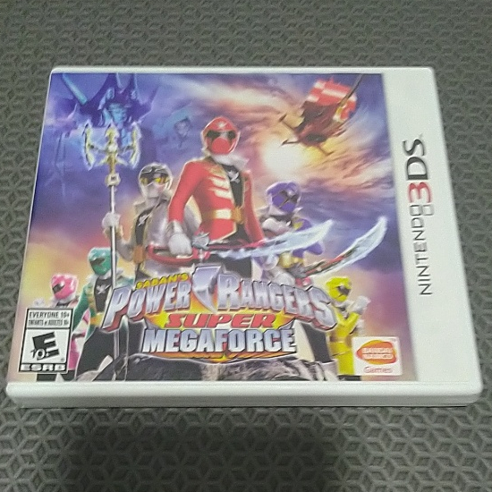 Jogo de 3DS Power Rangers Super Megaforce USADO | Shopee Brasil