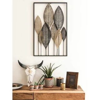 Quadro Decorativo 01 Peça 50x70 - Abstrato Penas Minimalista - Placa de MDF Sem Moldura Para Decoração de Ambientes