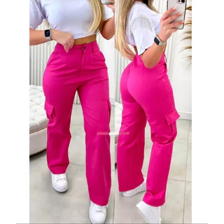 calça alfaiataria cargo
