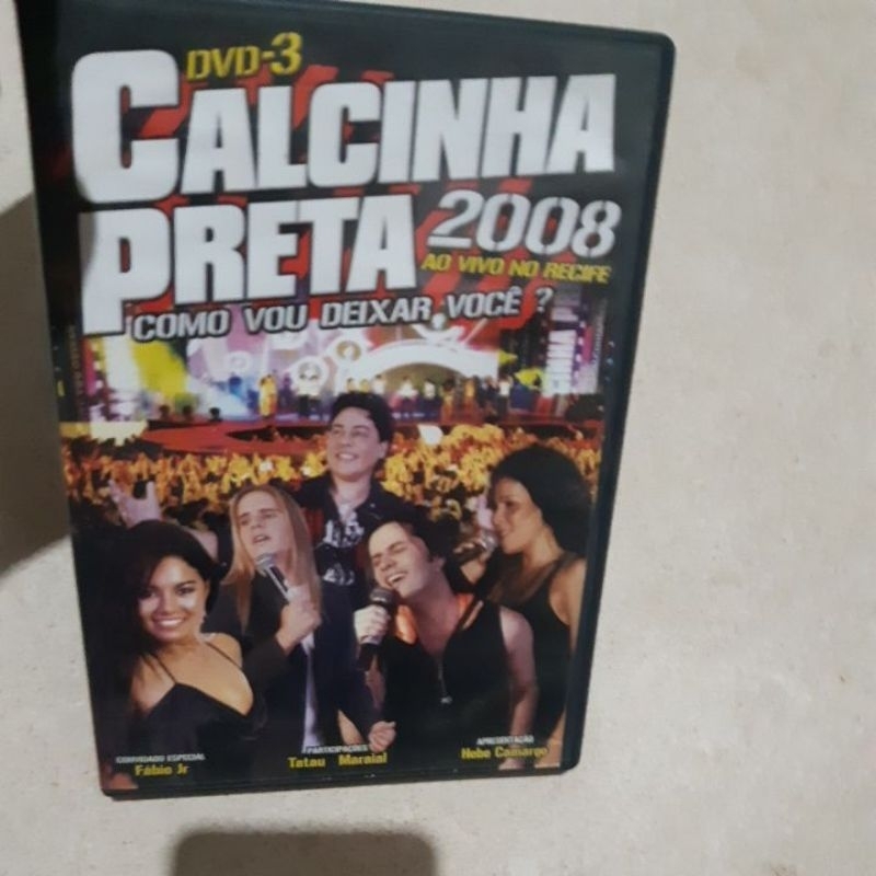 Dvd Banda Calcinha Preta Ao Vivo Em Recife Shopee Brasil