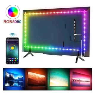 Fita Led P/ Tv Smartv Monitor Colorida Rgb Usb Pc Bluethooth