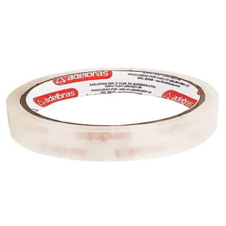 KIT 3 Fita Fitas Adesivas Transparente Multiuso Universal Durex Qualitape Adelbras Marcas Aleatórias em Oferta na Shopee