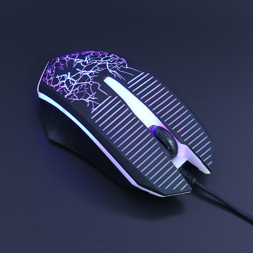 Mouse Gamer RGB 1800 DPI HT Fast Scorpion 1608