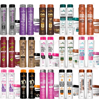 Kit Hidratação Capilar Mahair a Sua Escolha - Shampoo, Condicionador e Máscara