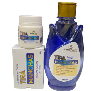 Kit Clareador de Melasma e Manchas escuras Natyflora Tira Manchas