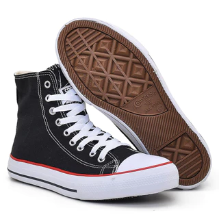 Tênis Converse Botinha Preta All Star Masculino e Feminino Promoção