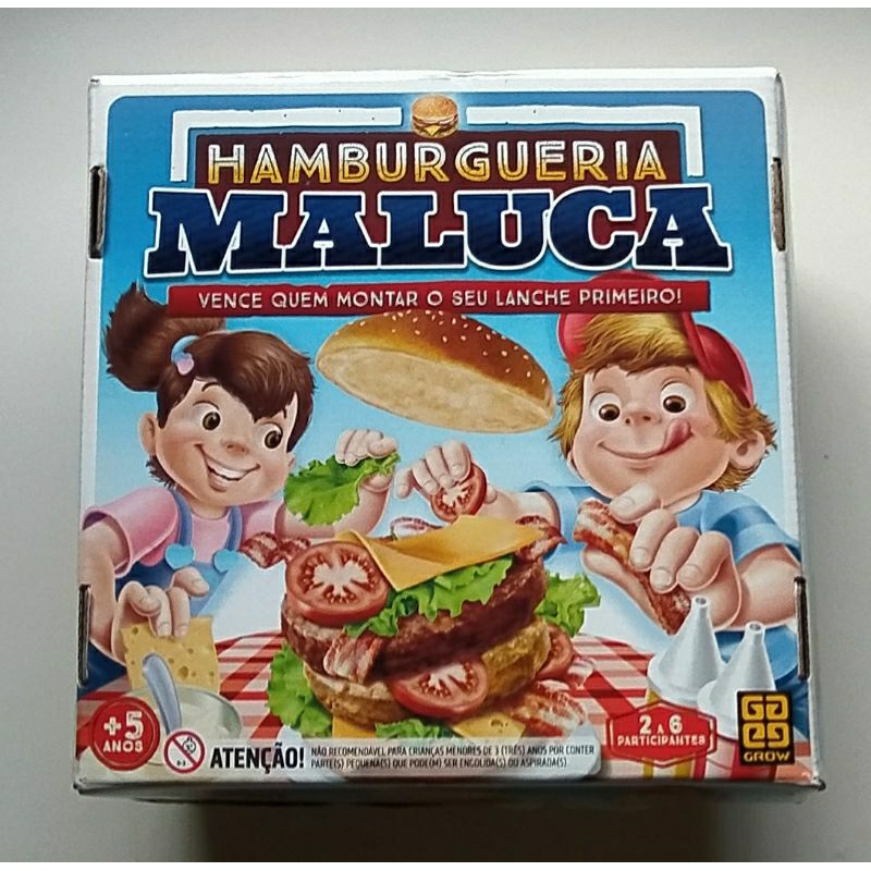 Jogo Hamburgueria Maluca 3574 Grow - Happily Brinquedos