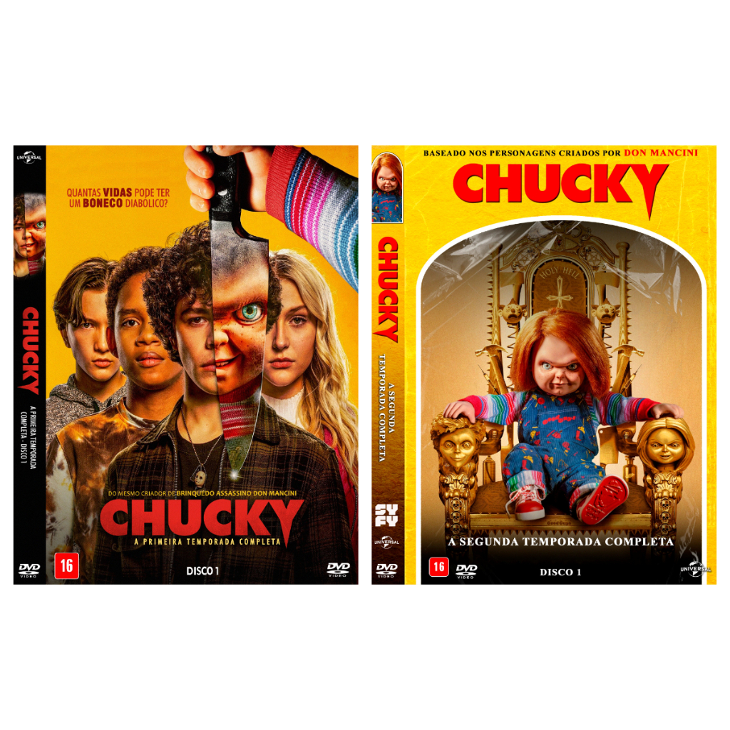 Coleção Dvds Filmes - Brinquedo Assassino ( Chucky )