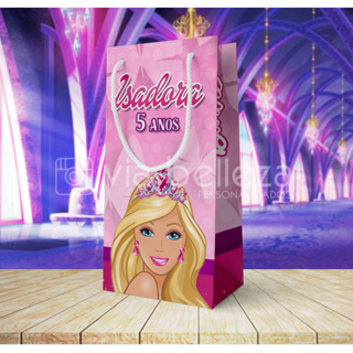 Caixinha Surpresa Barbie Princesa e Pop Star para Lembrancinha de Festa de  Aniversário com 8 unidades