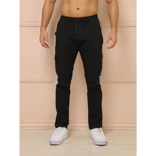 Calça CARGO cintura com punho (com corta) casual TOP 2022 NEW