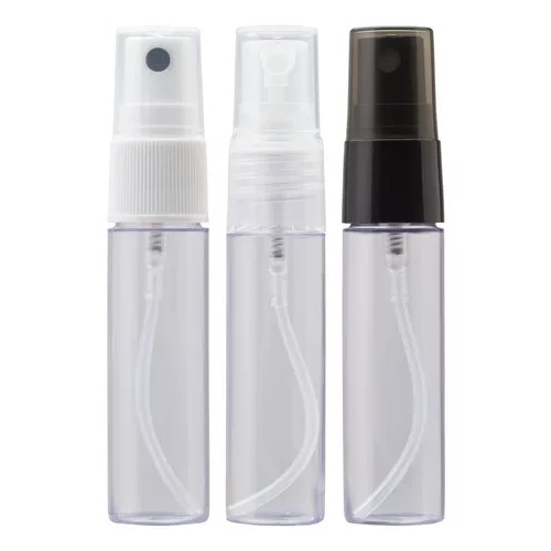 50 Frascos 15 Ml Pet Tampa Spray Borrifador Perfumes Home care