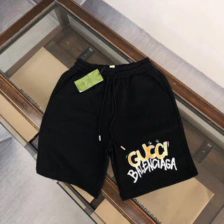 Bermuda Moletom grife importada pronta entrega shorts masculino China GCBM