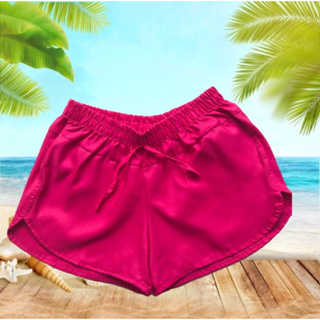 Short Feminino Tactel Para Caminhada, Saída De Praia, Academia, Lazer  Soltinho