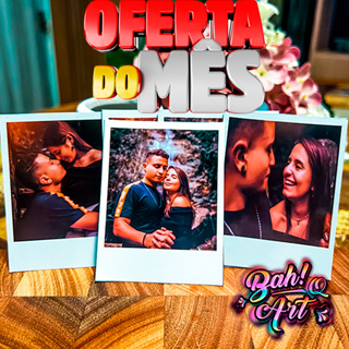 60 Mini Foto Com Legenda em alta qualidade + Envio em 24h