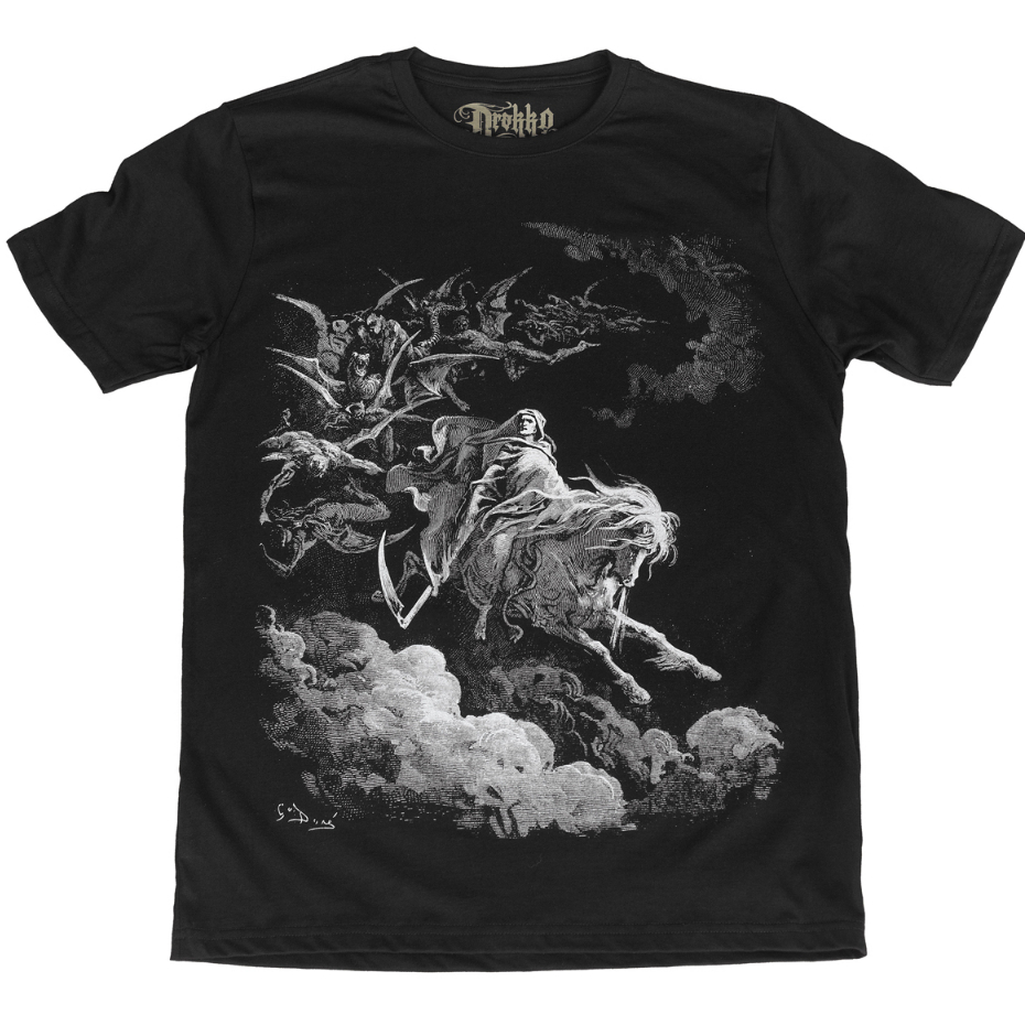 Camiseta Gustave Doré - The Vision Of Death - Básica