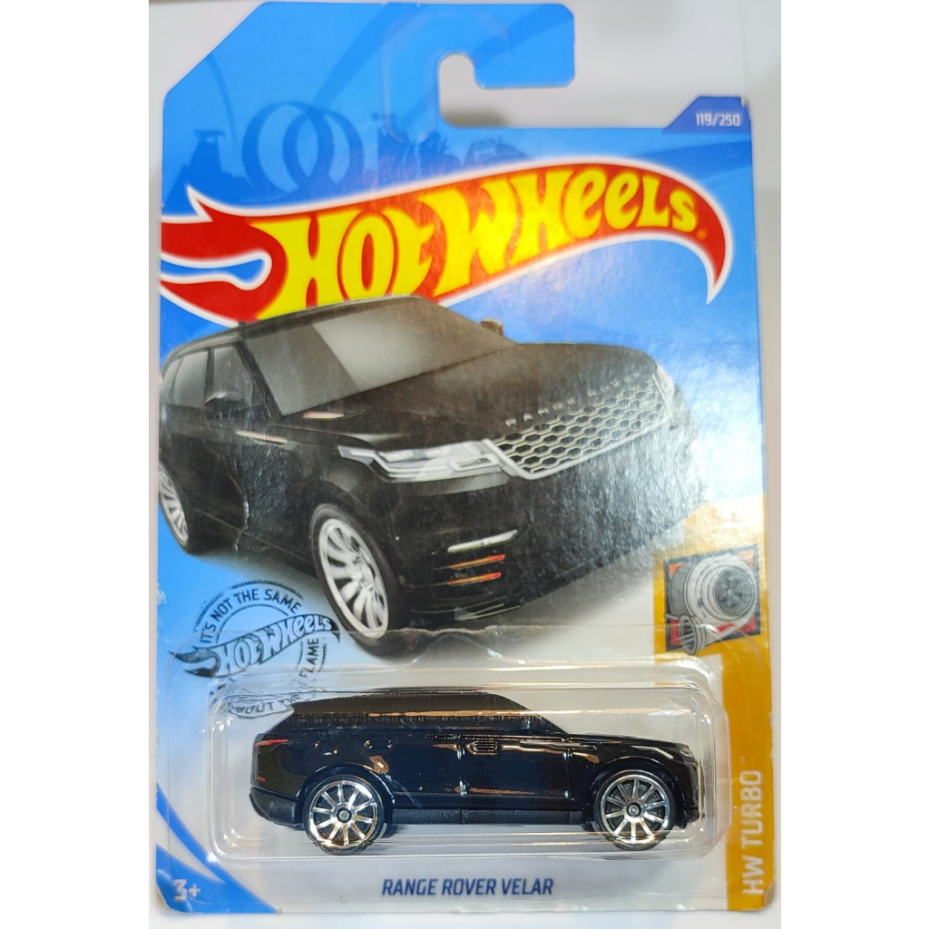 HOT WHEELS - Range Rover Velar Preta - HW TURBO MATTEL | Shopee Brasil