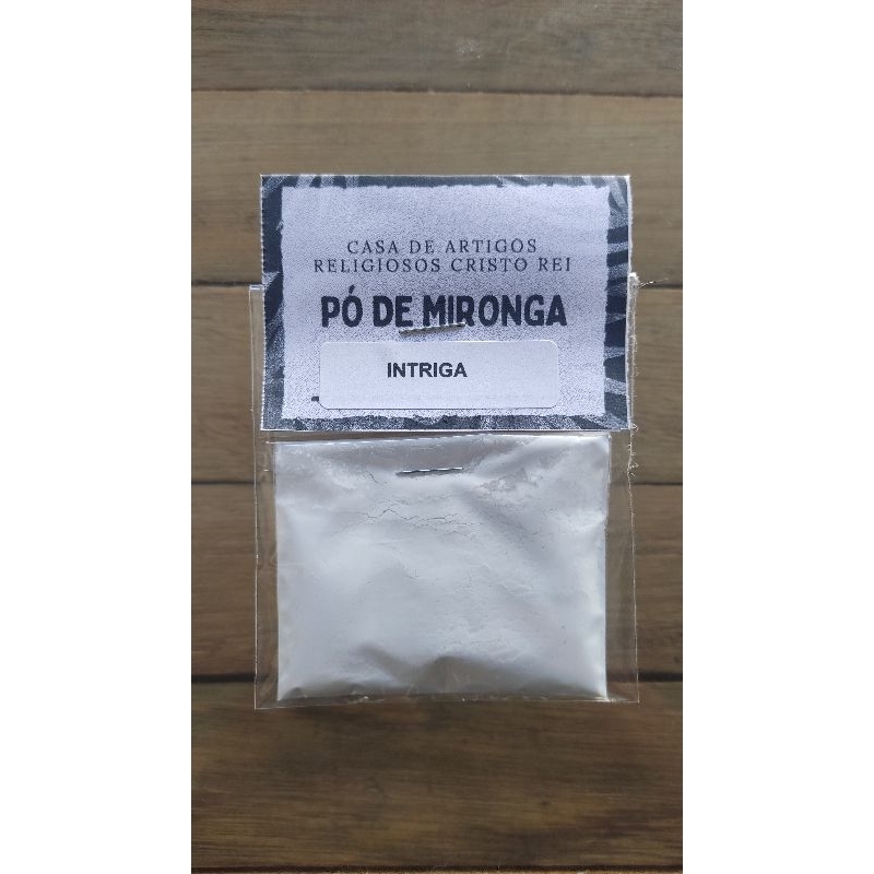 Pó de Intriga (Cruzado/Consagrado) | Shopee Brasil