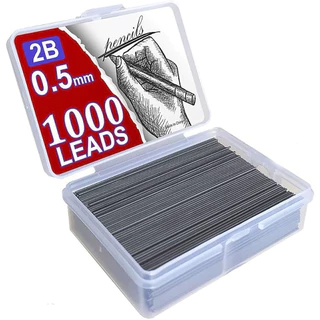 Grafite 2b 0.5mm 0.7mm 0.9mm - Caixa Com 1000 Unidades