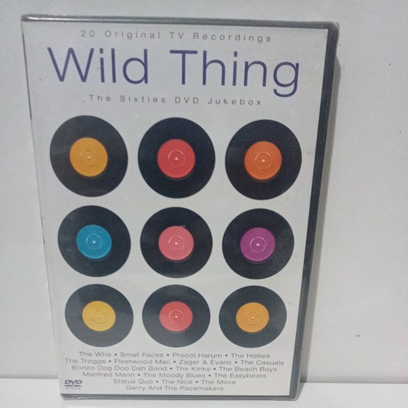 Dvd Wild Thing The Sixties Dvd Jukebox 20 Original TV Recordings ...