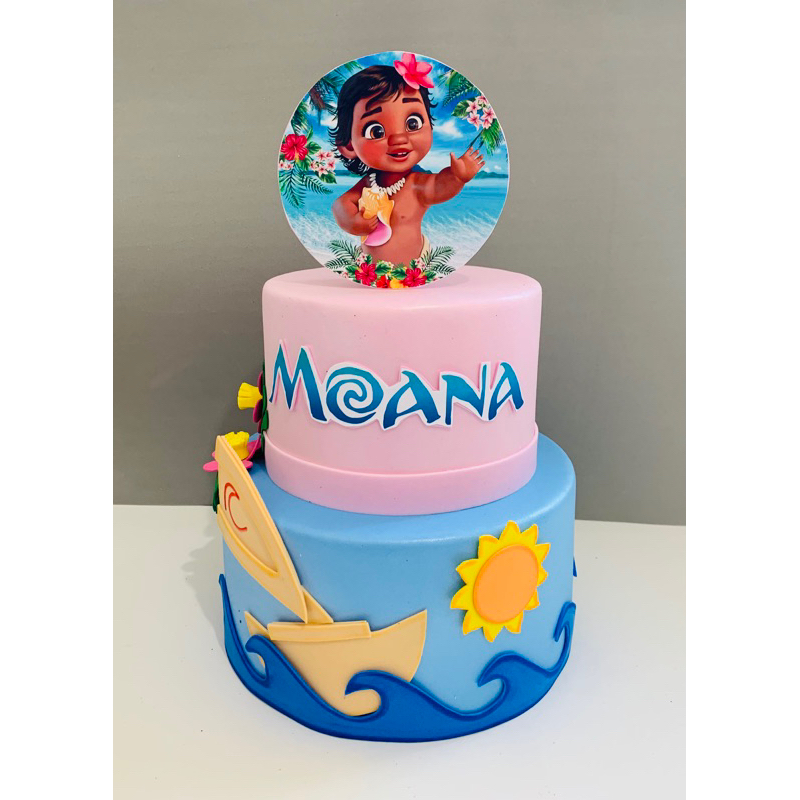 Bolo Fake Moana