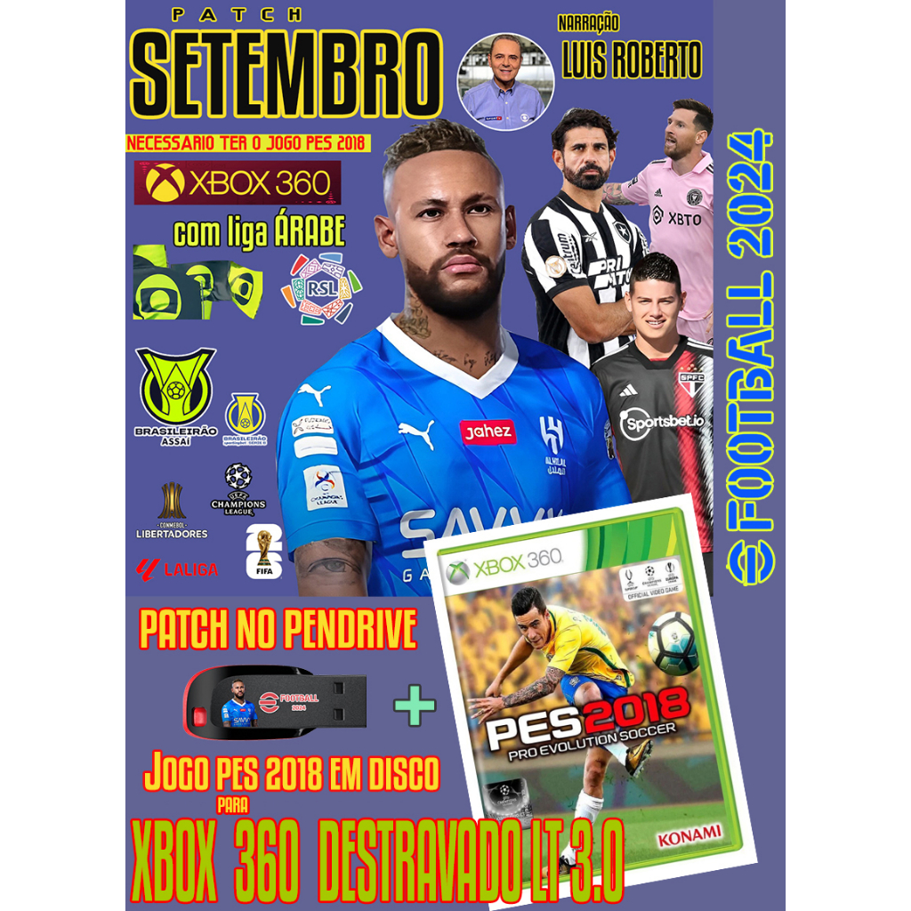 Pes 2018 xbox 360 download pen drive