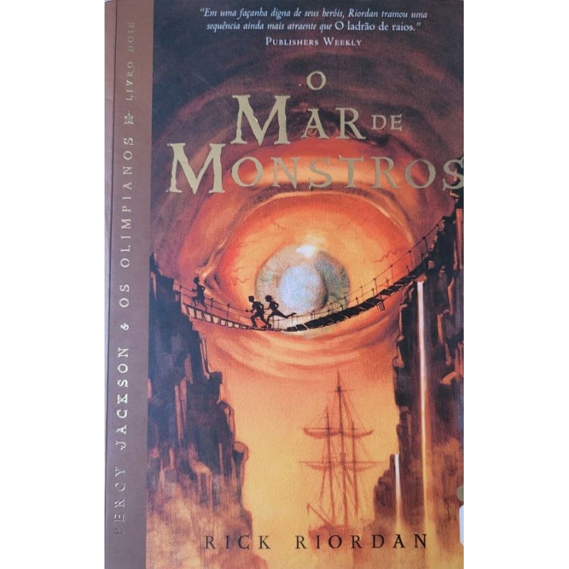 O Mar de Monstro - Livro 2 - Percy Jackson - Autor Rick Riordan ...