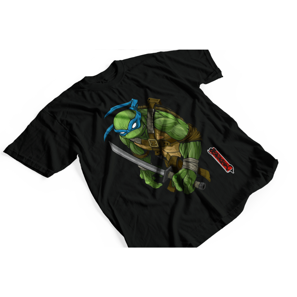 Camisa Plus Size Infantil Desenho Tartarugas Ninjas