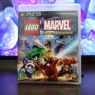Lego Marvel Super Heroes PS3 Mídia Física Usado Jogo Playstation 3 Original