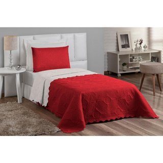 Cobre Leito 02Pçs Dupla Face Liso Preto e Branco Solteiro Malha 100% Poliéster Promoção Matelassê