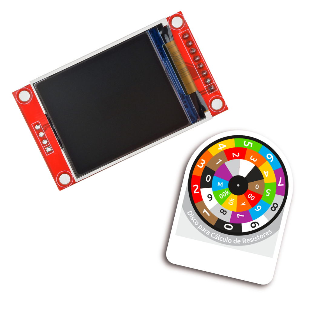 Display TFT LCD 1.8 ST7735 128x160 | Shopee Brasil