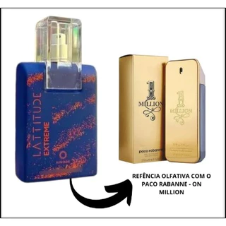 PERFUME MASCULINO LATTITUDE EXTREME 100ML ORIGINAL HINODE