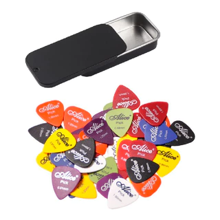Porta Palhetas Alice 18 Picks Case Preta